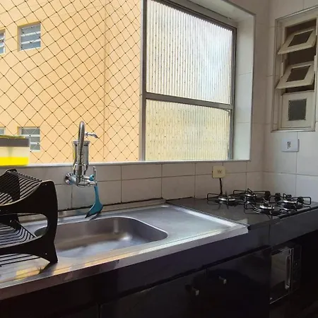 Apartamento A 5 Minutos A Pe Da Praia Da Enseada, Guaruja Guarujá Exterior photo